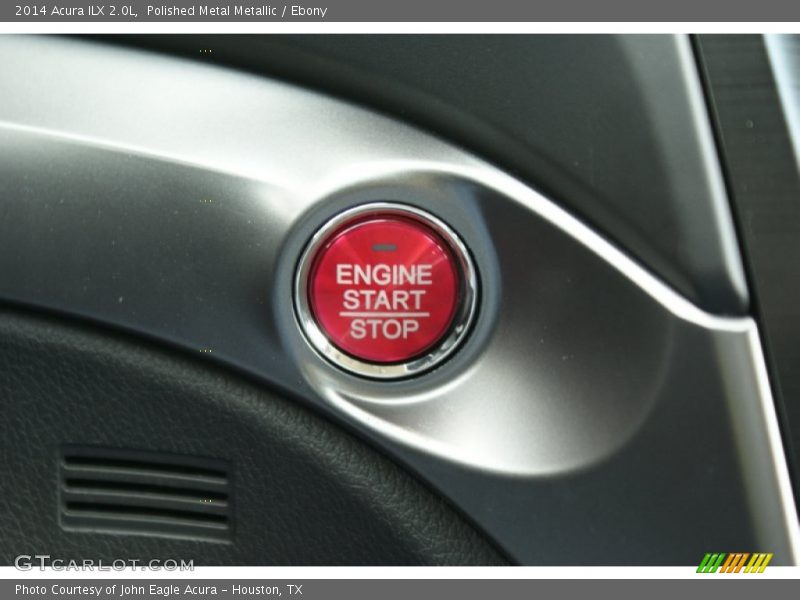 Polished Metal Metallic / Ebony 2014 Acura ILX 2.0L