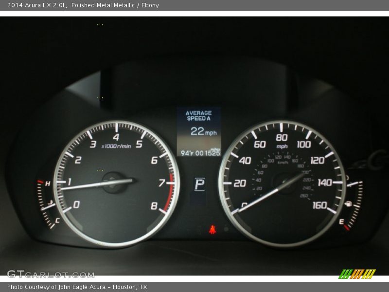 Polished Metal Metallic / Ebony 2014 Acura ILX 2.0L