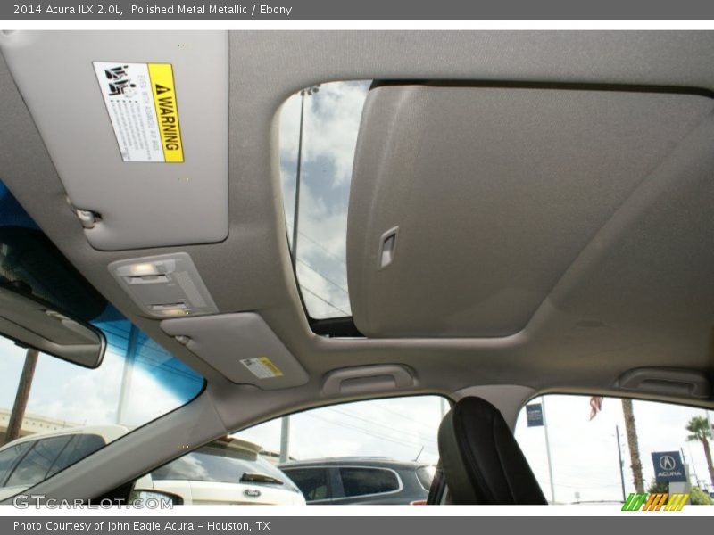 Polished Metal Metallic / Ebony 2014 Acura ILX 2.0L