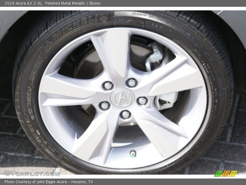 Polished Metal Metallic / Ebony 2014 Acura ILX 2.0L