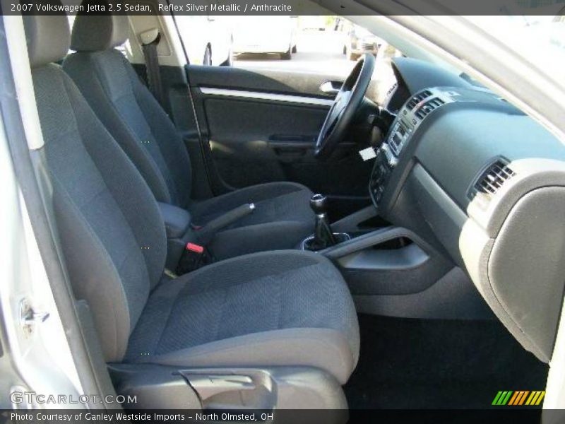 Reflex Silver Metallic / Anthracite 2007 Volkswagen Jetta 2.5 Sedan