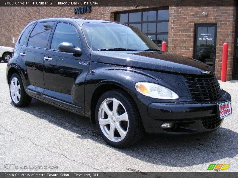 Black / Dark Slate Gray 2003 Chrysler PT Cruiser GT