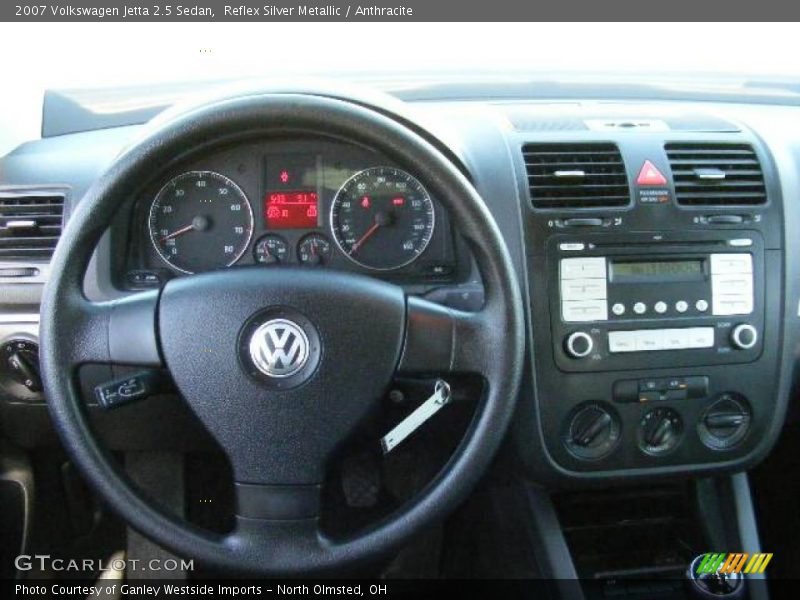 Reflex Silver Metallic / Anthracite 2007 Volkswagen Jetta 2.5 Sedan
