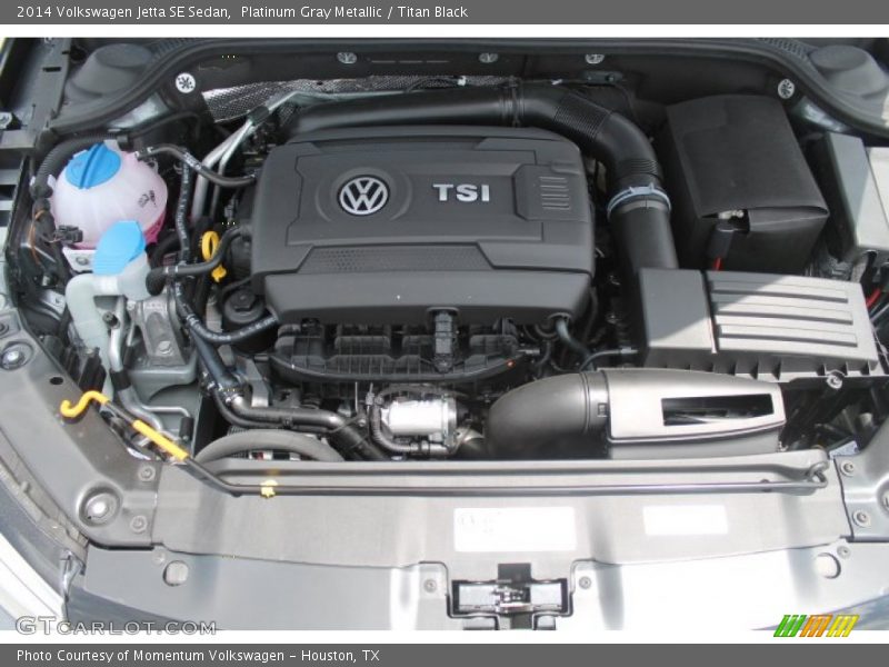 Platinum Gray Metallic / Titan Black 2014 Volkswagen Jetta SE Sedan