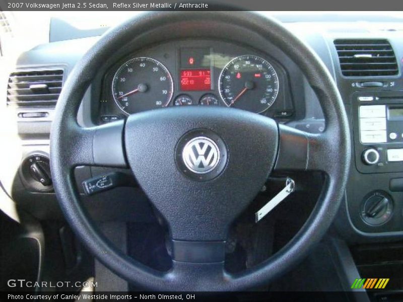 Reflex Silver Metallic / Anthracite 2007 Volkswagen Jetta 2.5 Sedan