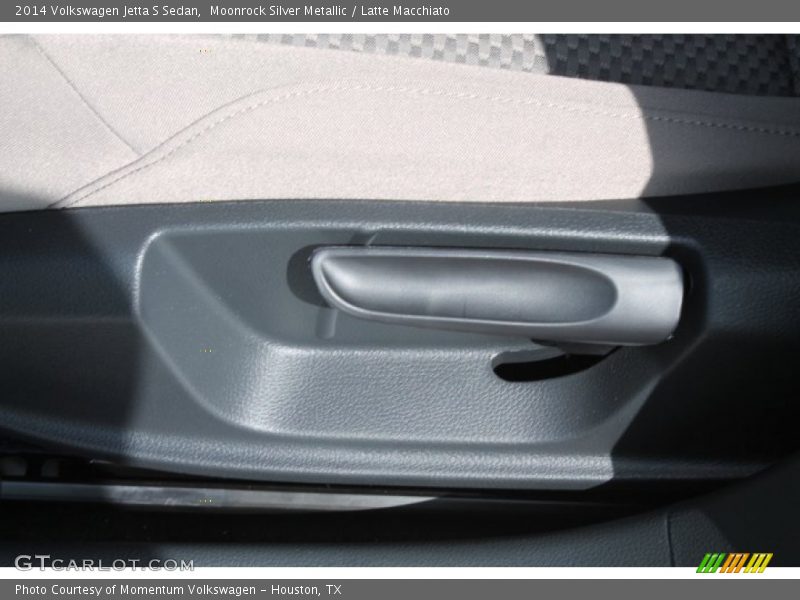 Moonrock Silver Metallic / Latte Macchiato 2014 Volkswagen Jetta S Sedan