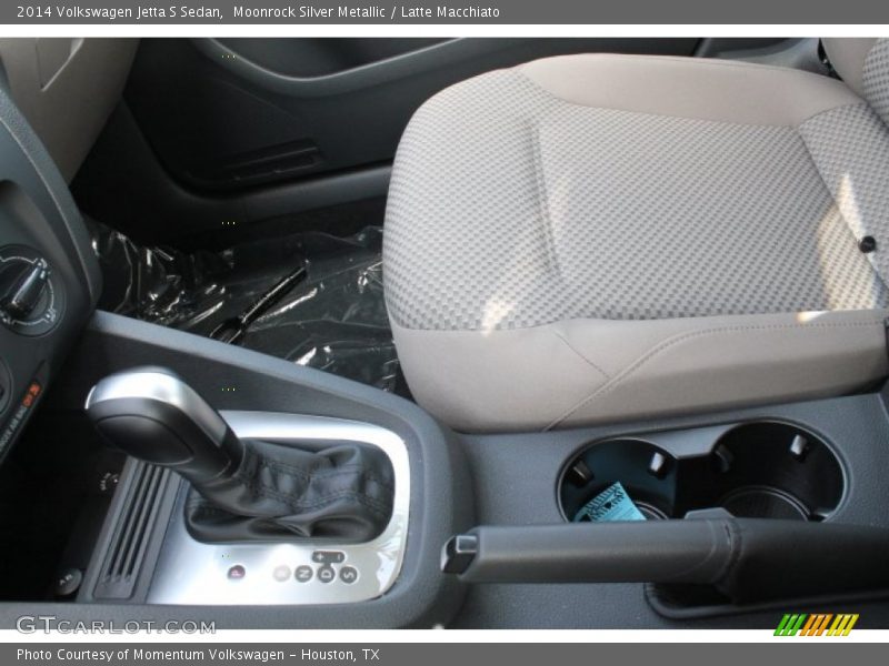 Moonrock Silver Metallic / Latte Macchiato 2014 Volkswagen Jetta S Sedan