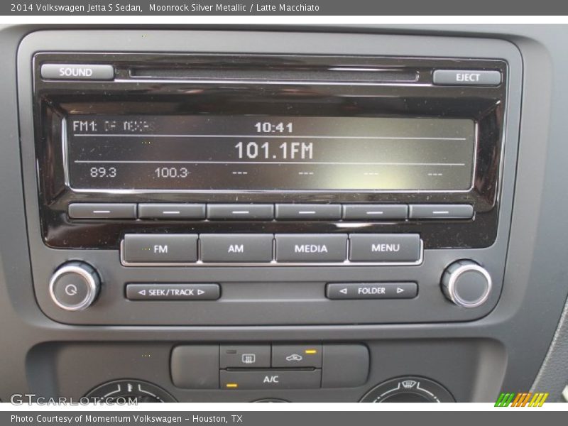 Moonrock Silver Metallic / Latte Macchiato 2014 Volkswagen Jetta S Sedan