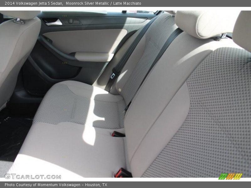 Moonrock Silver Metallic / Latte Macchiato 2014 Volkswagen Jetta S Sedan