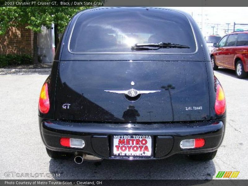 Black / Dark Slate Gray 2003 Chrysler PT Cruiser GT