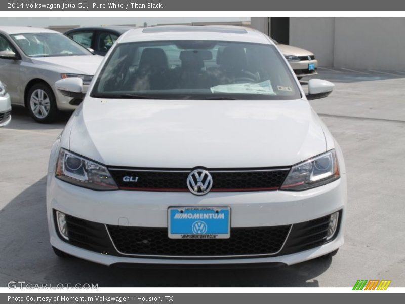 Pure White / Titan Black 2014 Volkswagen Jetta GLI
