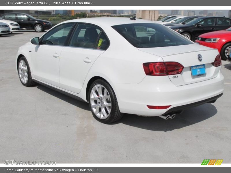 Pure White / Titan Black 2014 Volkswagen Jetta GLI