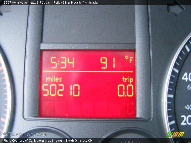 Reflex Silver Metallic / Anthracite 2007 Volkswagen Jetta 2.5 Sedan