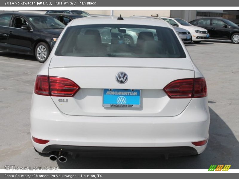 Pure White / Titan Black 2014 Volkswagen Jetta GLI