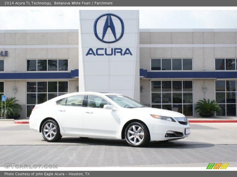 Bellanova White Pearl / Parchment 2014 Acura TL Technology