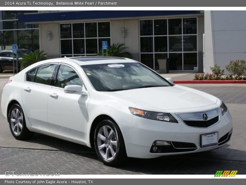 Bellanova White Pearl / Parchment 2014 Acura TL Technology