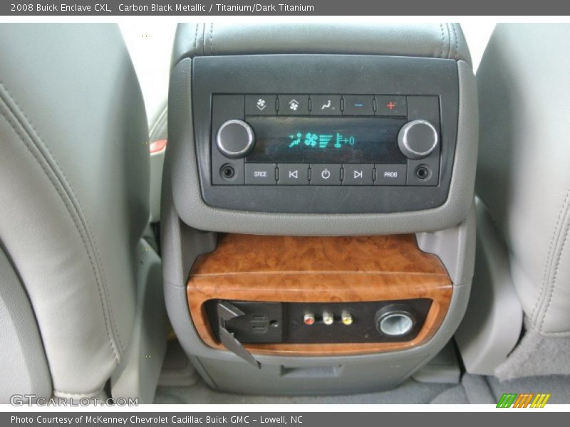 Carbon Black Metallic / Titanium/Dark Titanium 2008 Buick Enclave CXL