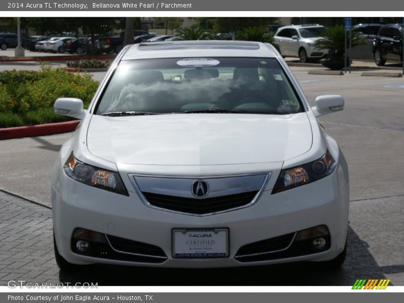 Bellanova White Pearl / Parchment 2014 Acura TL Technology