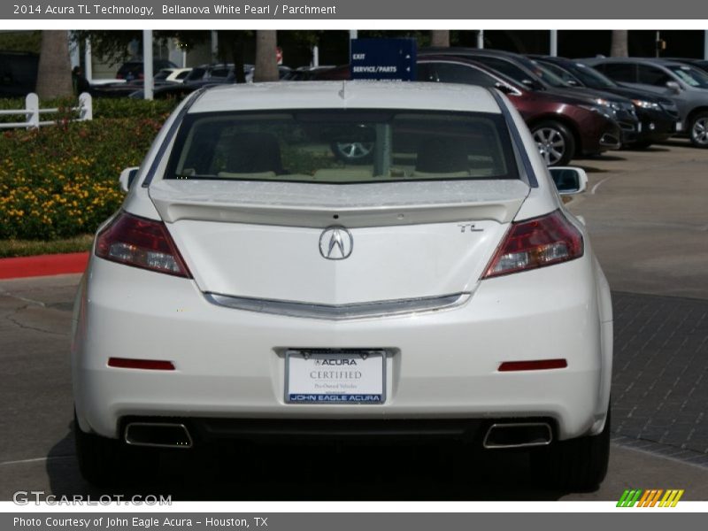 Bellanova White Pearl / Parchment 2014 Acura TL Technology