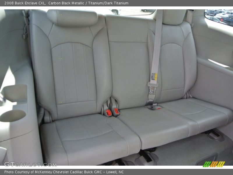 Carbon Black Metallic / Titanium/Dark Titanium 2008 Buick Enclave CXL