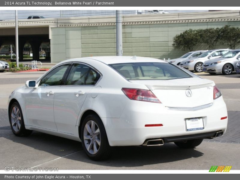 Bellanova White Pearl / Parchment 2014 Acura TL Technology