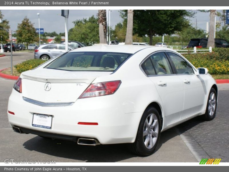 Bellanova White Pearl / Parchment 2014 Acura TL Technology