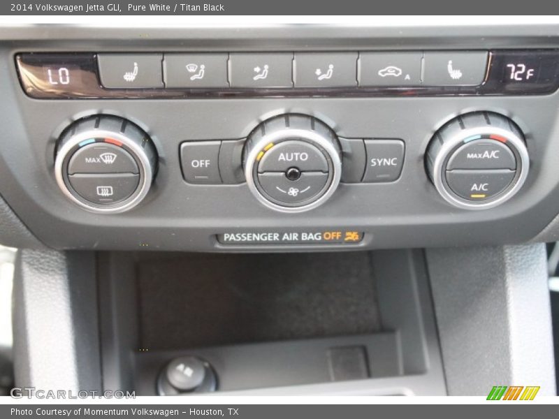 Pure White / Titan Black 2014 Volkswagen Jetta GLI