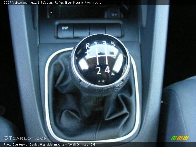 Reflex Silver Metallic / Anthracite 2007 Volkswagen Jetta 2.5 Sedan