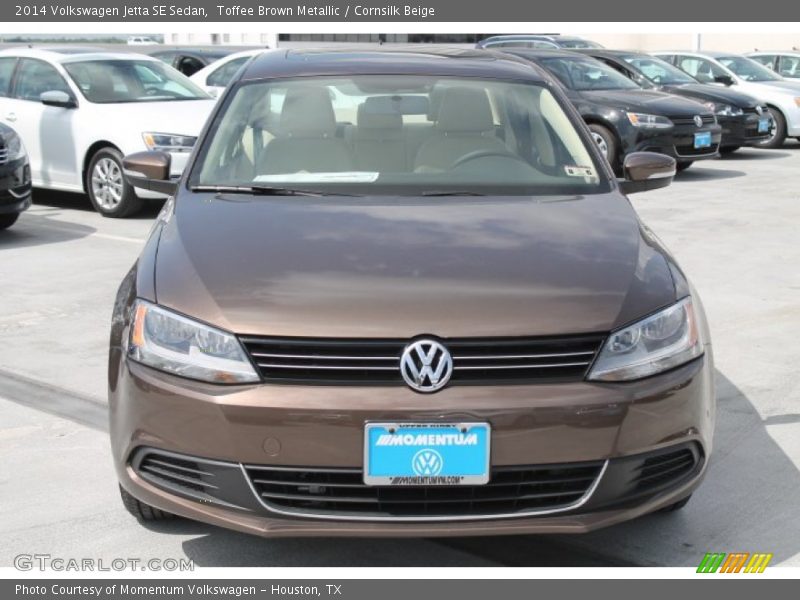 Toffee Brown Metallic / Cornsilk Beige 2014 Volkswagen Jetta SE Sedan