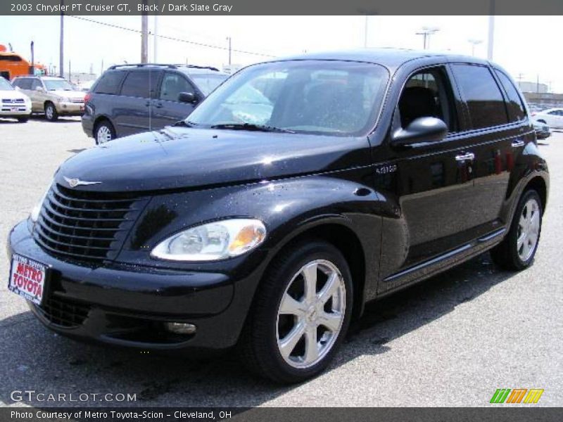 Black / Dark Slate Gray 2003 Chrysler PT Cruiser GT