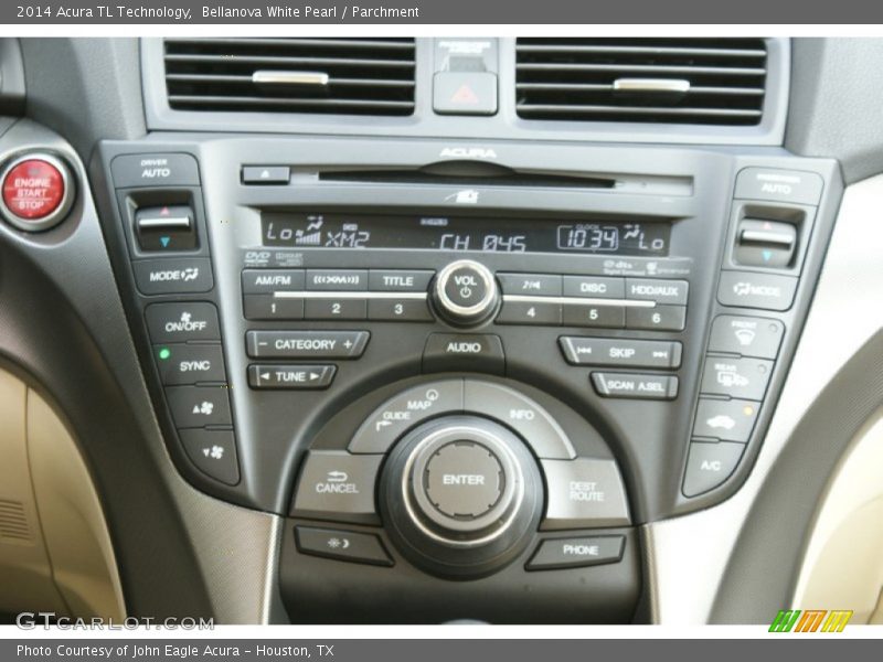 Bellanova White Pearl / Parchment 2014 Acura TL Technology