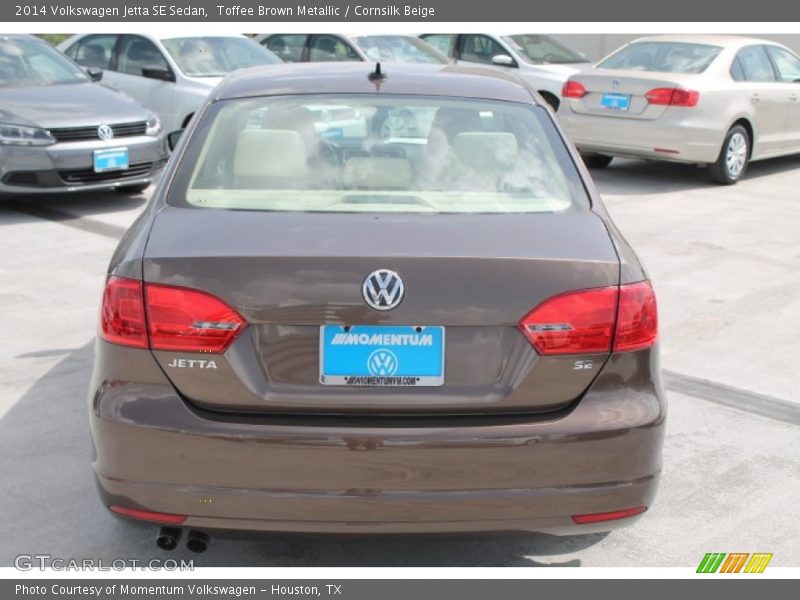 Toffee Brown Metallic / Cornsilk Beige 2014 Volkswagen Jetta SE Sedan