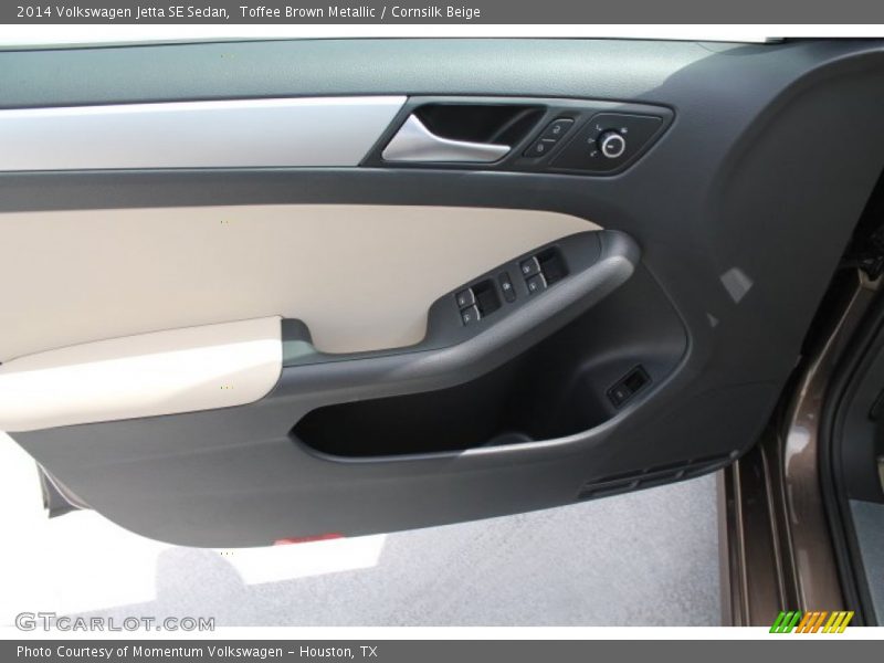 Toffee Brown Metallic / Cornsilk Beige 2014 Volkswagen Jetta SE Sedan