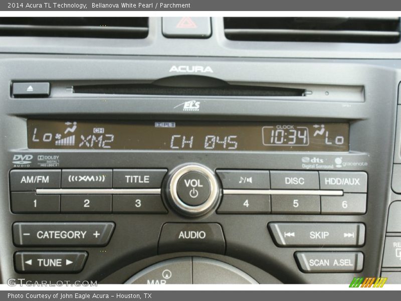 Bellanova White Pearl / Parchment 2014 Acura TL Technology