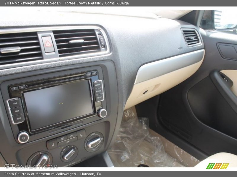 Toffee Brown Metallic / Cornsilk Beige 2014 Volkswagen Jetta SE Sedan