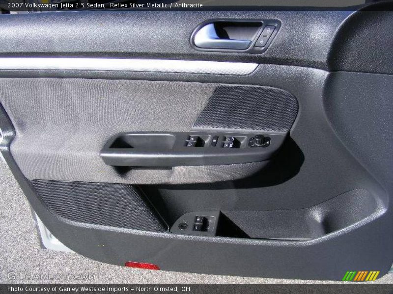 Reflex Silver Metallic / Anthracite 2007 Volkswagen Jetta 2.5 Sedan