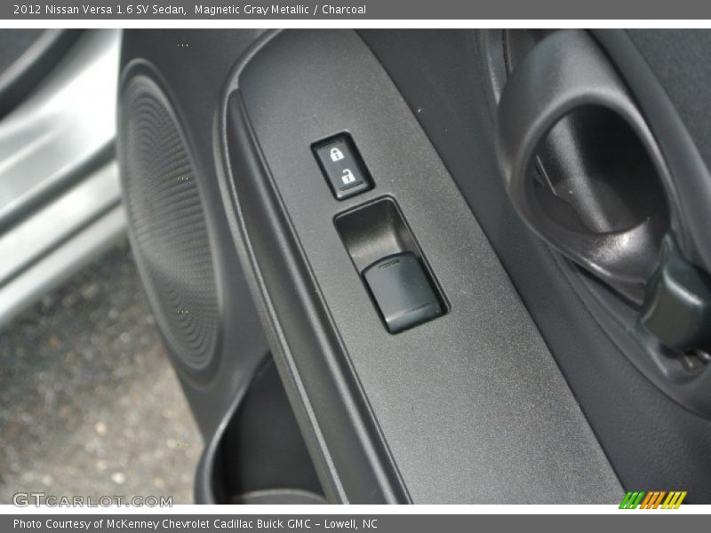 Magnetic Gray Metallic / Charcoal 2012 Nissan Versa 1.6 SV Sedan