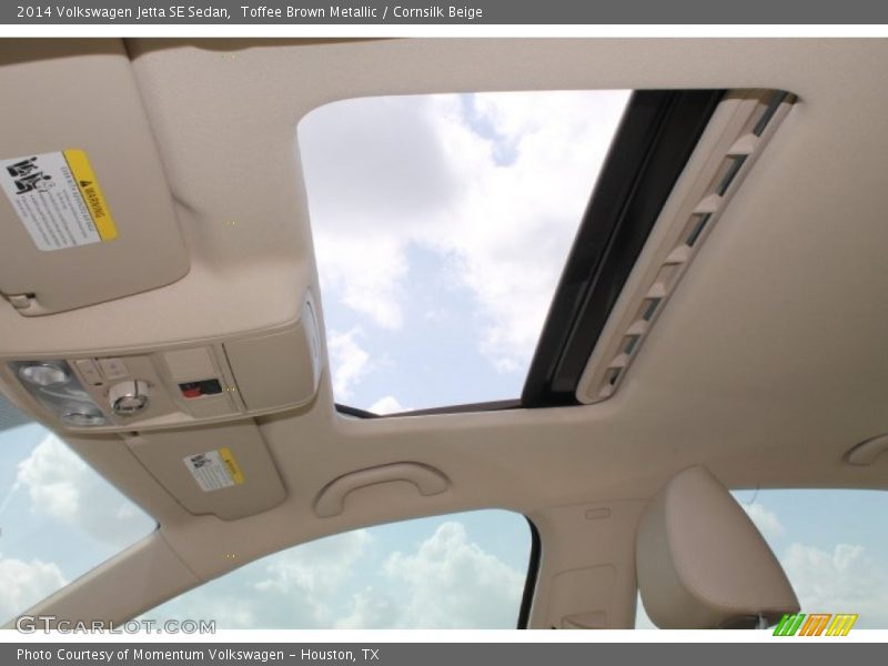 Toffee Brown Metallic / Cornsilk Beige 2014 Volkswagen Jetta SE Sedan