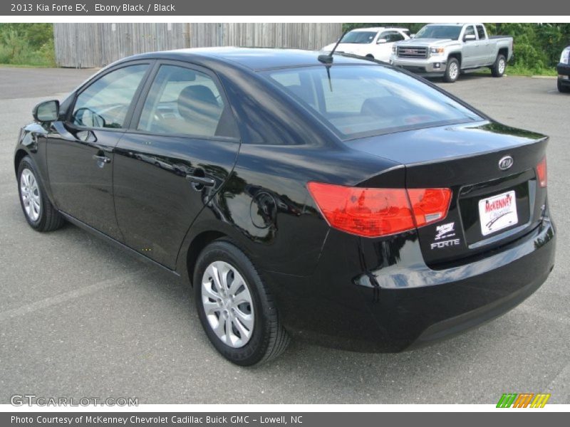 Ebony Black / Black 2013 Kia Forte EX