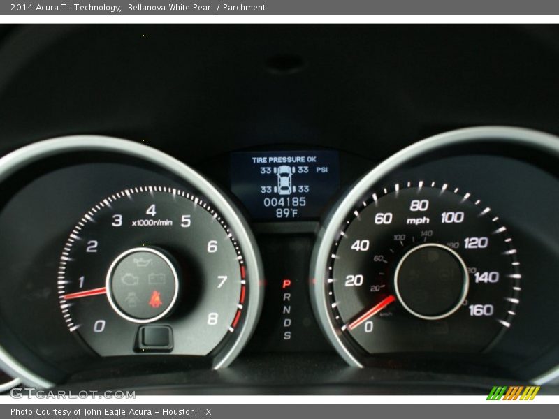 Bellanova White Pearl / Parchment 2014 Acura TL Technology