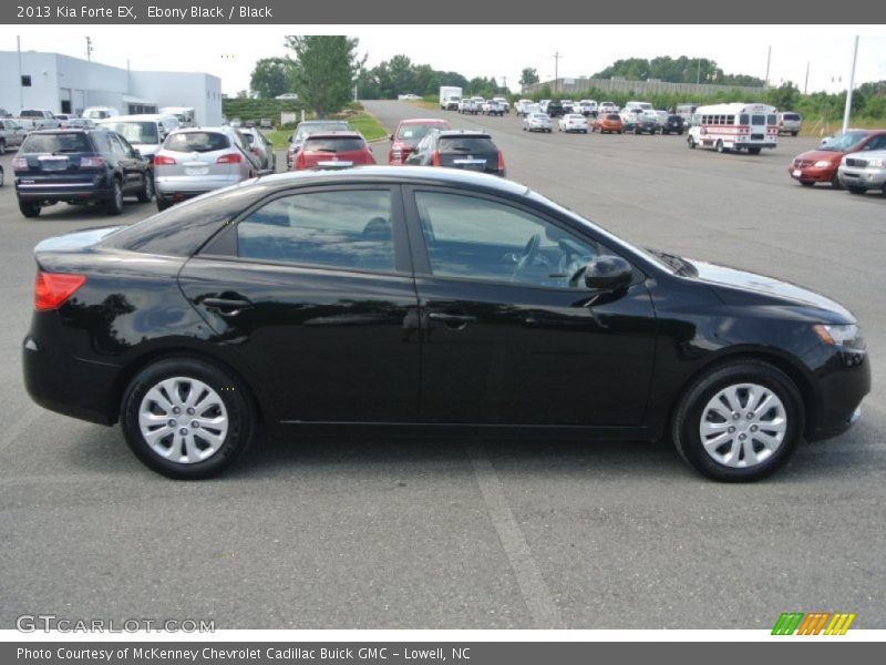 Ebony Black / Black 2013 Kia Forte EX