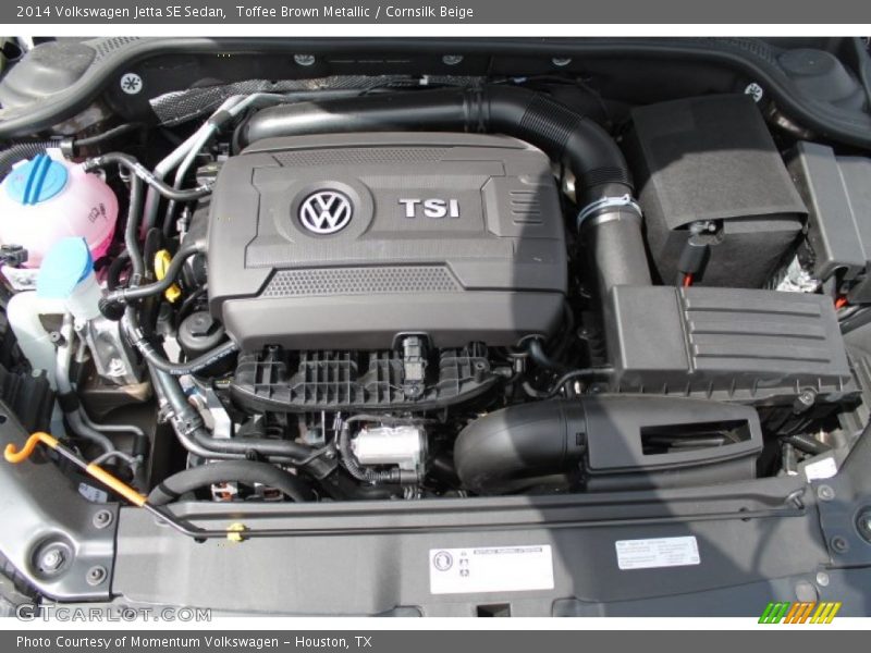 Toffee Brown Metallic / Cornsilk Beige 2014 Volkswagen Jetta SE Sedan