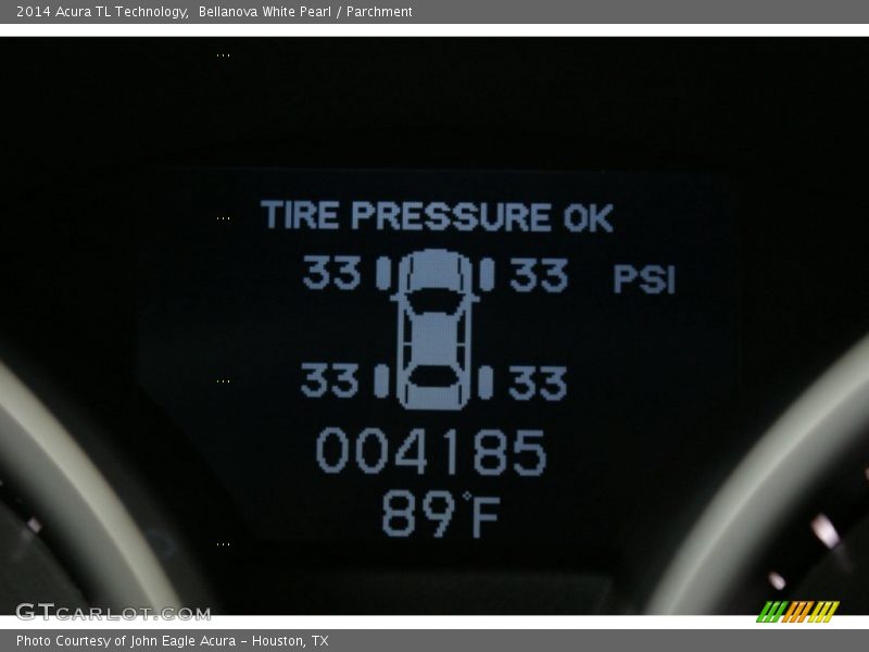 Bellanova White Pearl / Parchment 2014 Acura TL Technology