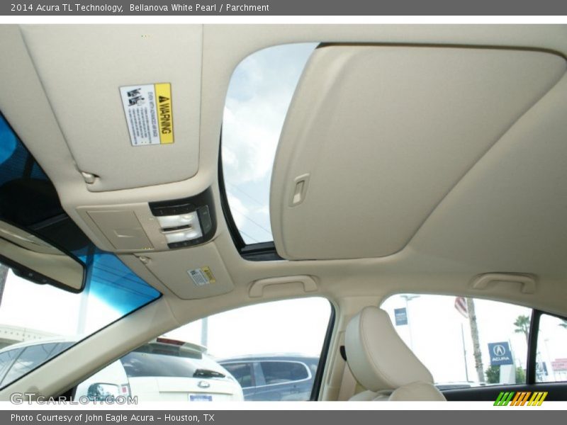 Bellanova White Pearl / Parchment 2014 Acura TL Technology