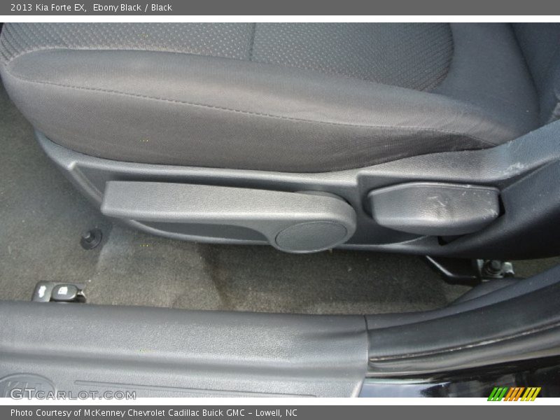 Ebony Black / Black 2013 Kia Forte EX