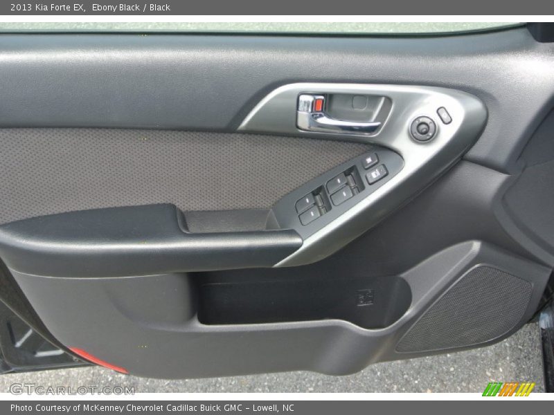 Ebony Black / Black 2013 Kia Forte EX