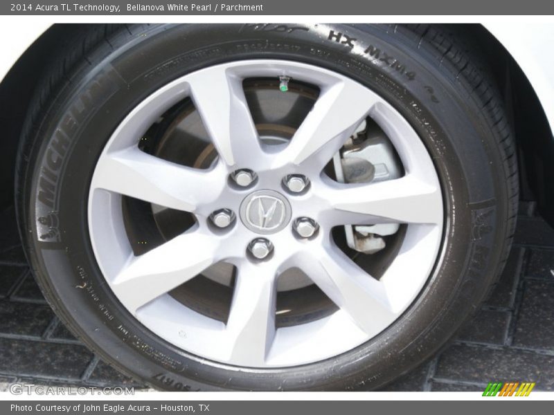 Bellanova White Pearl / Parchment 2014 Acura TL Technology