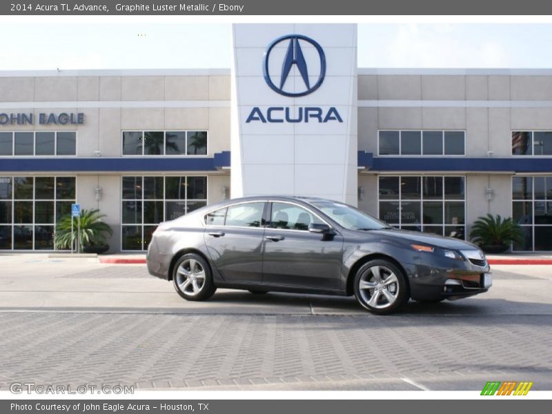 Graphite Luster Metallic / Ebony 2014 Acura TL Advance