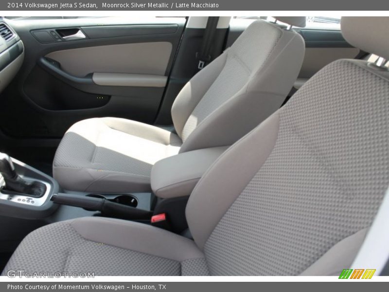 Moonrock Silver Metallic / Latte Macchiato 2014 Volkswagen Jetta S Sedan