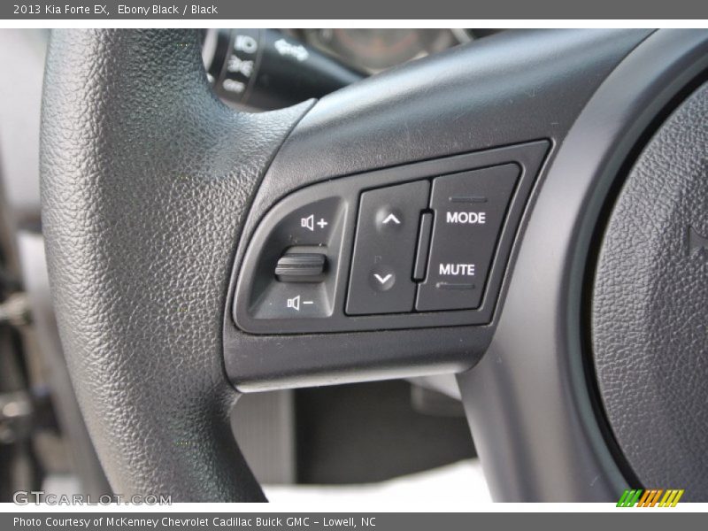 Ebony Black / Black 2013 Kia Forte EX